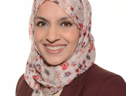 Headshot photograph of Shahista Zamir