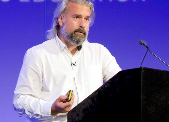 Dai Durbridge speaker onstage at conference